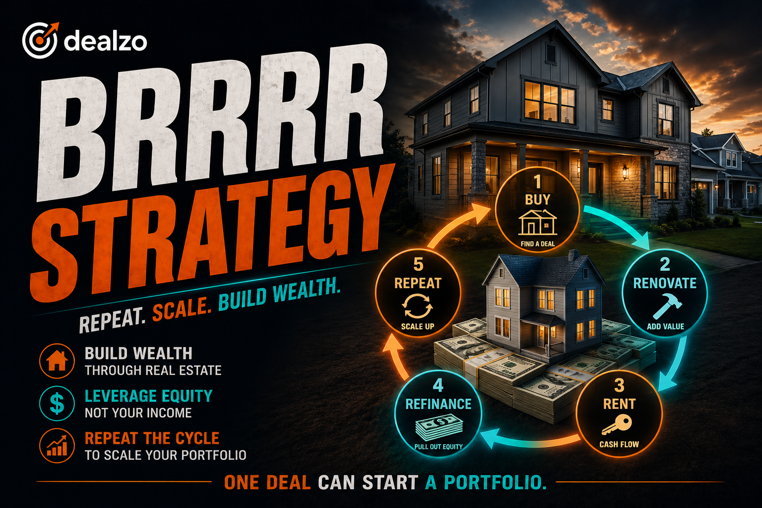 BRRRR Strategy Rent Refi Repeat