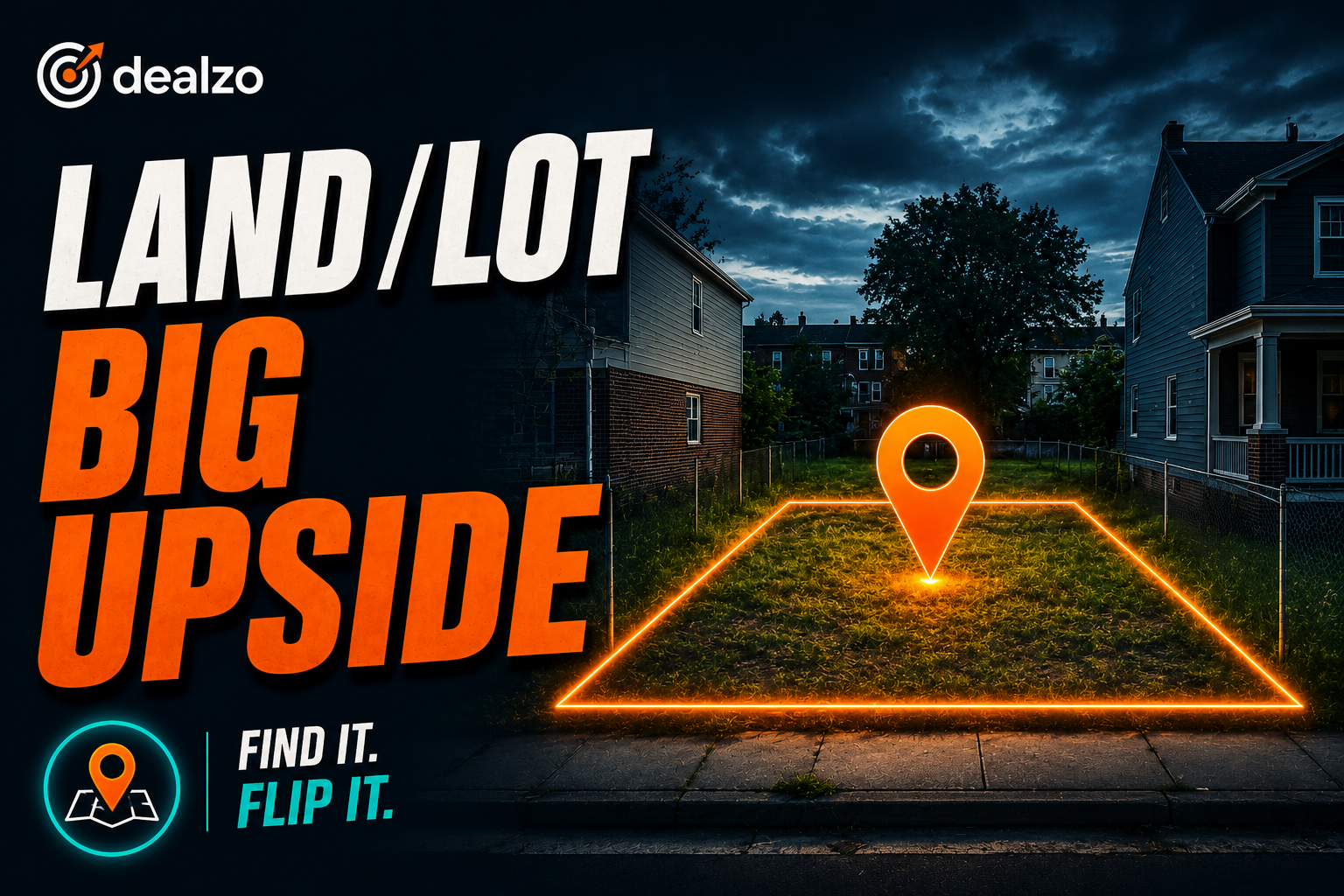 Land Lot Big Upside